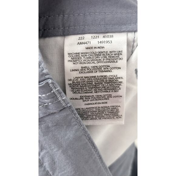 Columbia Mens Washed Out Shorts 10" Inseam Grey Flat Front Lined Size 34 R NWT - Picture 14 of 14